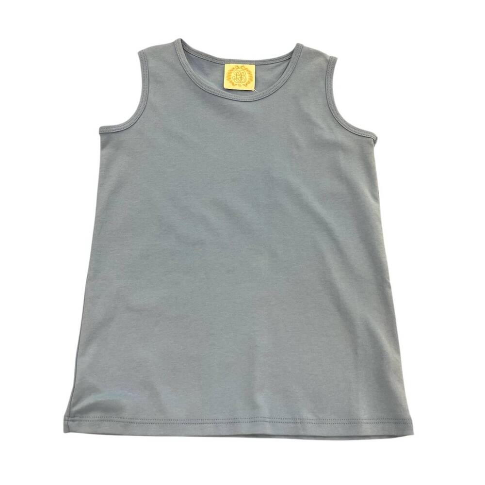 NEW THE BEAUFORT BONNET COMPANY kid's tay tay tank in blue